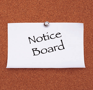 OFA Noticeboard